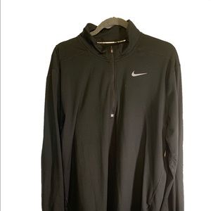 Nike Men’s Dri-Fit XL Black Quarter ZIP